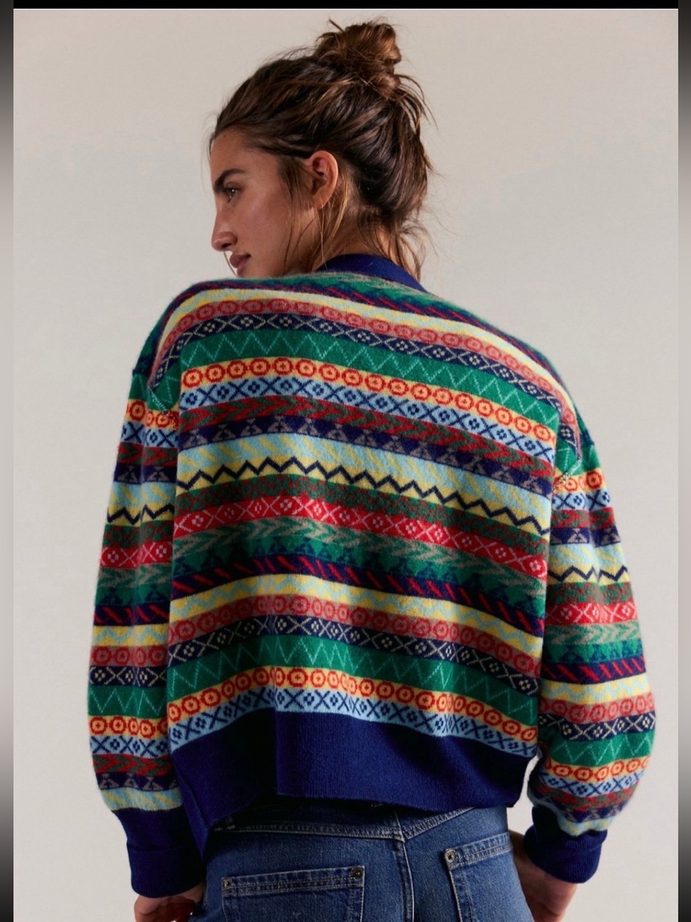 Free People Better Days Cashmere Cardigan Size Large NWT - Picture 4 of 16